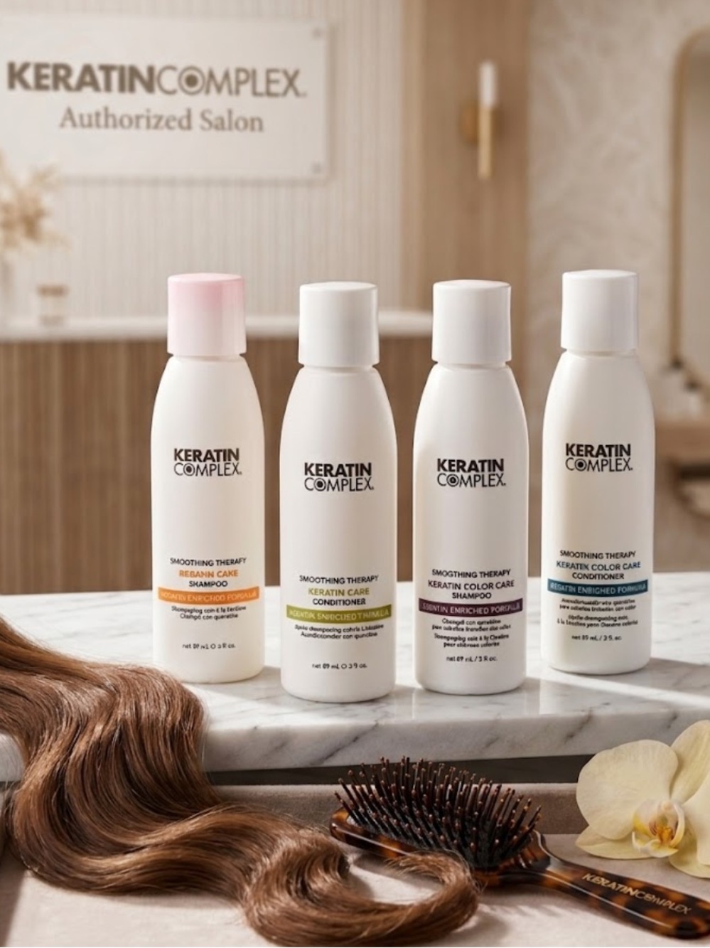 Keratin Complex Smoothing Therapy color Car Shampoo & Conditioner 2 sets!